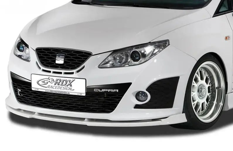 RDX Racedesign, etuspoileri Vario-X, sopii Seat Ibiza 6J Cupra & Bocanegra 2008-2012 (PU)