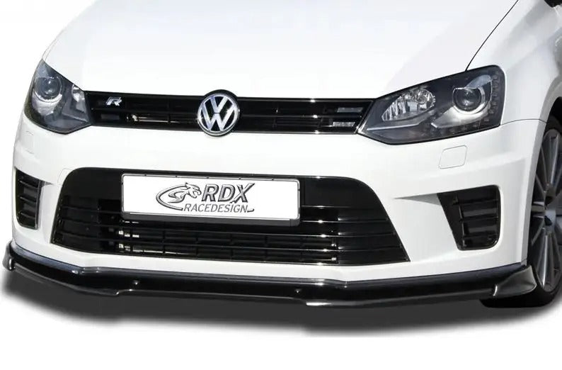 RDX Racedesign, etuspoileri Vario-X, sopii Volkswagen Polo 6R WRC 2009-2014 (PU)