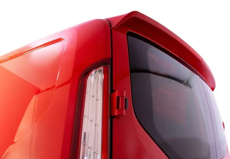 RDX Racedesign, kattospoileri, sopii Ford Tourneo Custom & Transit Custom 2012-2018 & FL 2018- (takaovilla) (PUR-IHS)