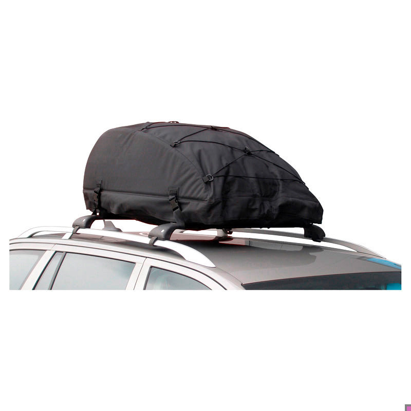 AutoStyle, taitettava kattolaukku - 320 l - musta - 105x80x45 cm