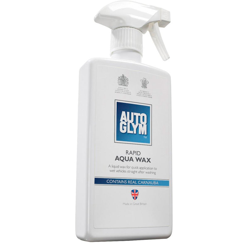 Autoglym, Rapid Aqua Wax, Nestemäinen vaha märille pinnoille, 500 ML