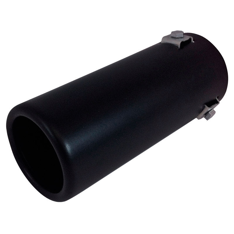 AutoStyle, pakoputken viimeistelyputki - musta - pyöreä 70mm - L170mm - 35-66mm