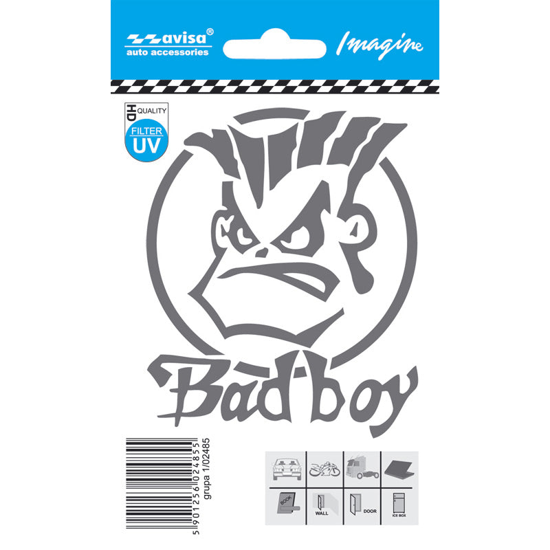 Avisa, Tarrat, BAD BOY hopea, 8,1x9,8 cm