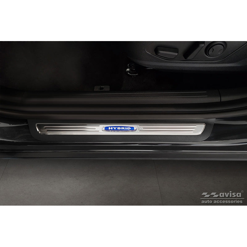 Avisa, Kynnyskotelon suojat, Ruostumaton teräs, sopii Kia Sportage V 2021- 'Hybrid' - 2 osaa