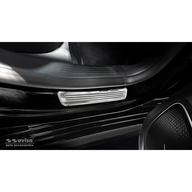 Avisa, kynnyskotelosuojat, ruostumaton teräs, sopii Mercedes CLS II Shooting Brake (X118) 2019- 2-osainen (takaovet)