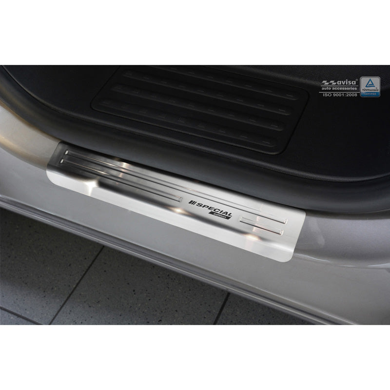 Avisa, kynnyssuojat, ruostumaton teräs, sopii Volkswagen Transporter T6 2015- & FL 2019- 'Special Edition' - 2 osaa