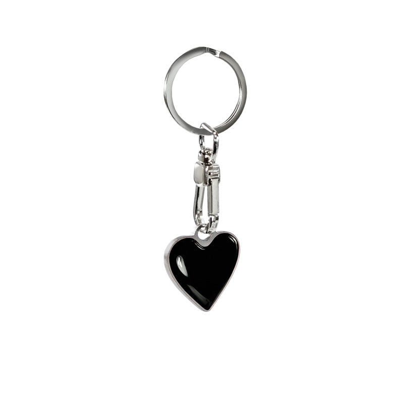 Avisa, Avaimenperä, 'Heart' musta, Ruostumaton teräs