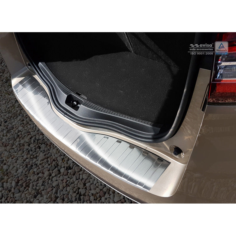 Avisa, takapuskurin suoja, ruostumatonta terästä, sopii Renault Grand Scenic IV 2016- 'Ribs'