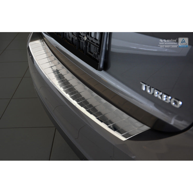 Avisa, takapuskurin suoja, ruostumaton teräs, sopii Opel Insignia B Sportstourer 2017- & FL 2020- 'Ribs'