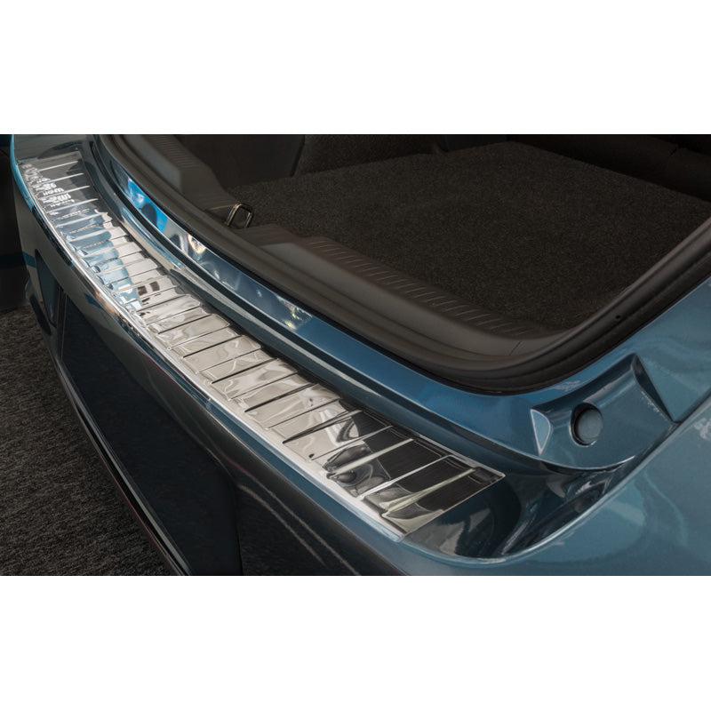 Avisa, Bakre stötfångarskydd, Rostfritt stål, passar Toyota Auris Touring Sports 2015-2019 'Ribs'