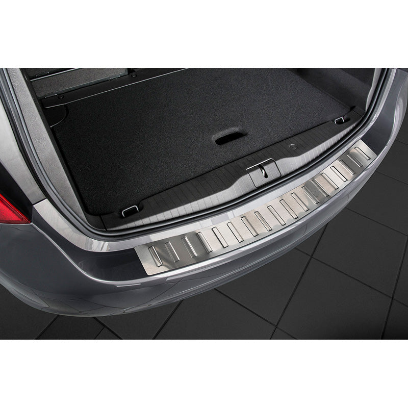 Avisa, Bakre stötfångarskydd, Rostfritt stål, passar Opel Meriva B 2010-2013 & 2013- 'Revben'