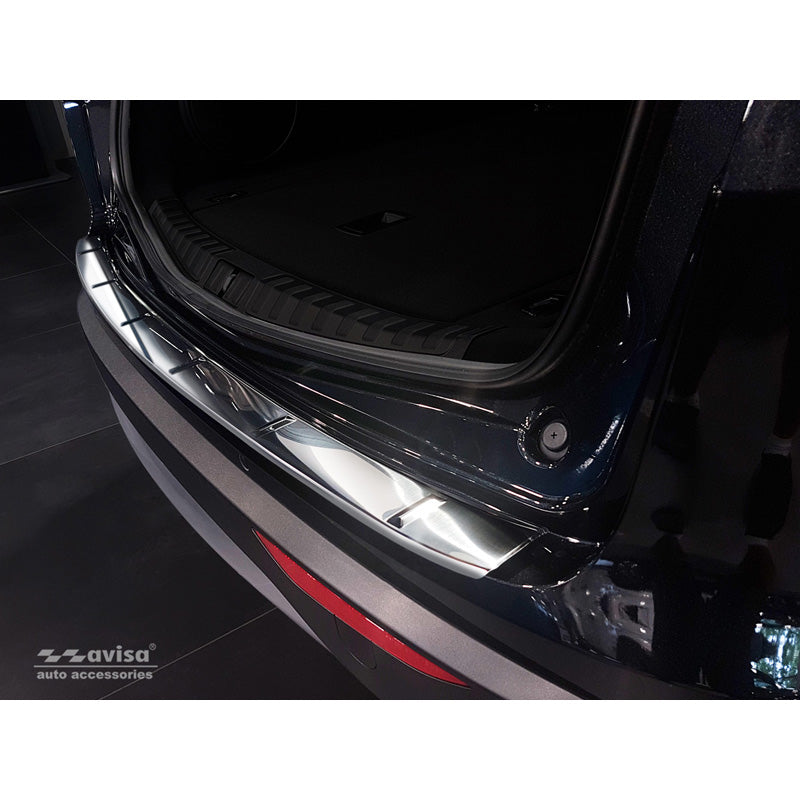 Avisa, takapuskurinsuoja, ruostumatonta terästä, sopii Alfa Romeo Stelvio 2017- & FL 2020- 'Ribs'