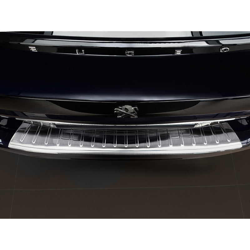 Avisa, takapuskurinsuoja, ruostumatonta terästä, sopii Peugeot 508 II SW 2019- 'Ribs'