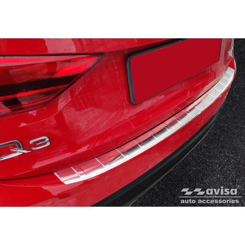Avisa, takapuskurinsuoja, ruostumatonta terästä, sopii Audi Q3 II Sportback 2019- sis. RS 'Ribs'