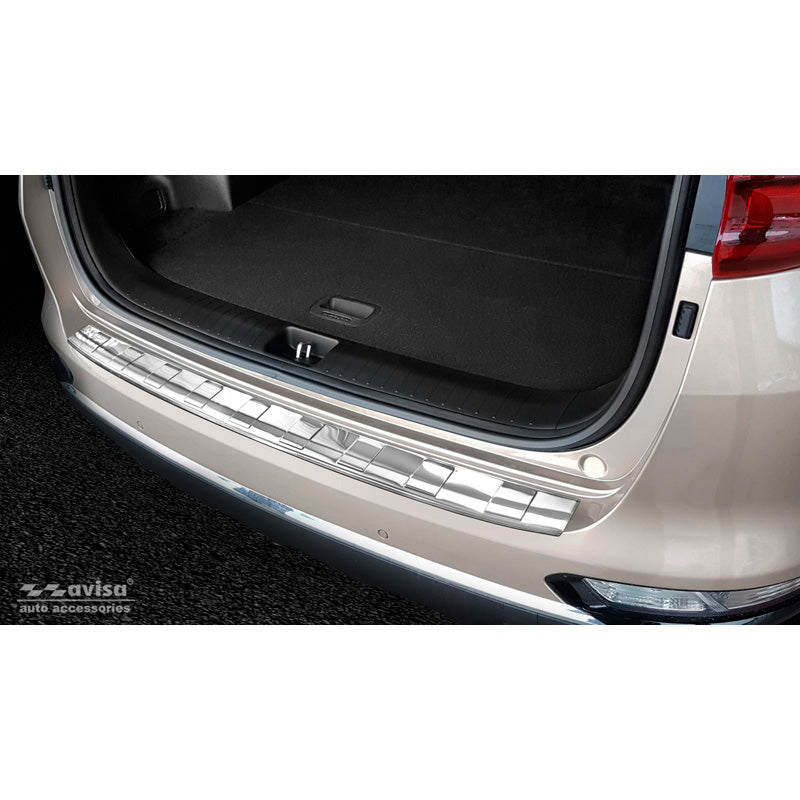 Avisa, takapuskurin suoja, ruostumaton teräs, sopii Kia Sportage IV Facelift 2018-2021 'Ribs'
