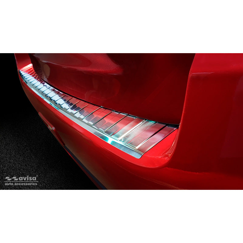 Avisa, takapuskurin suoja, ruostumatonta terästä, sopii Mitsubishi ASX Facelift 2019- 'Ribs'