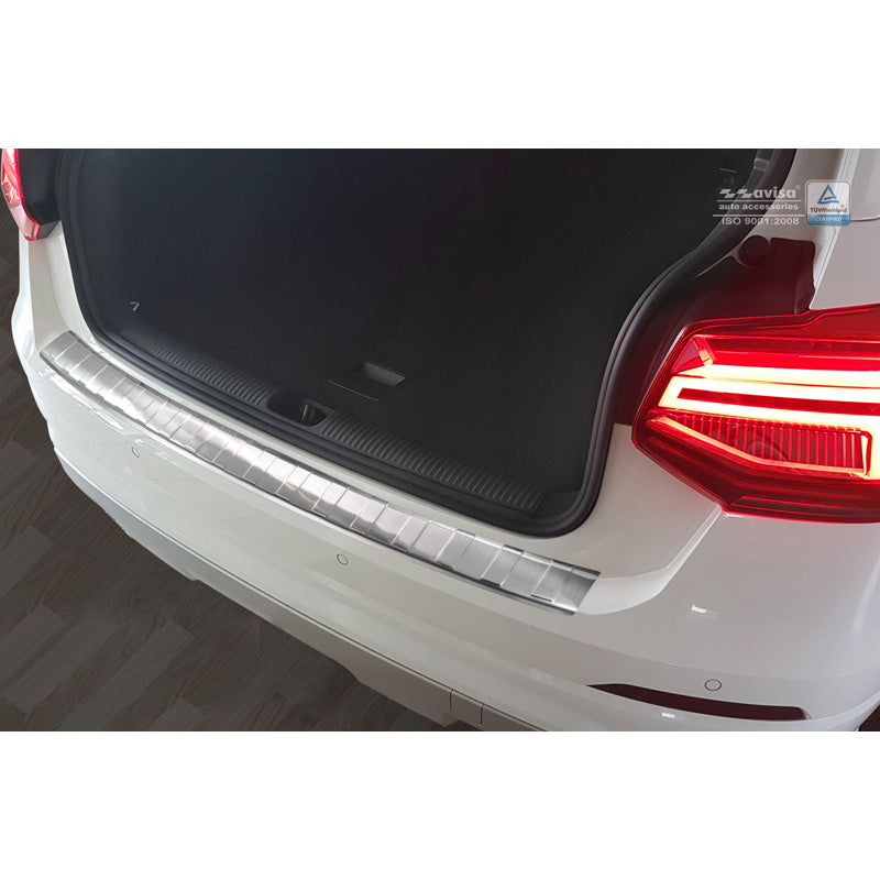 Avisa, takapuskurin suoja, ruostumatonta terästä, sopii Audi Q2 2016-2020 'Ribs'