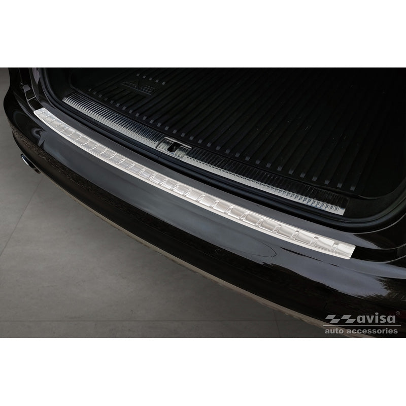 Avisa, takapuskurin suoja, ruostumatonta terästä, sopii Audi A6 Allroad 2011-2018 'Ribs'