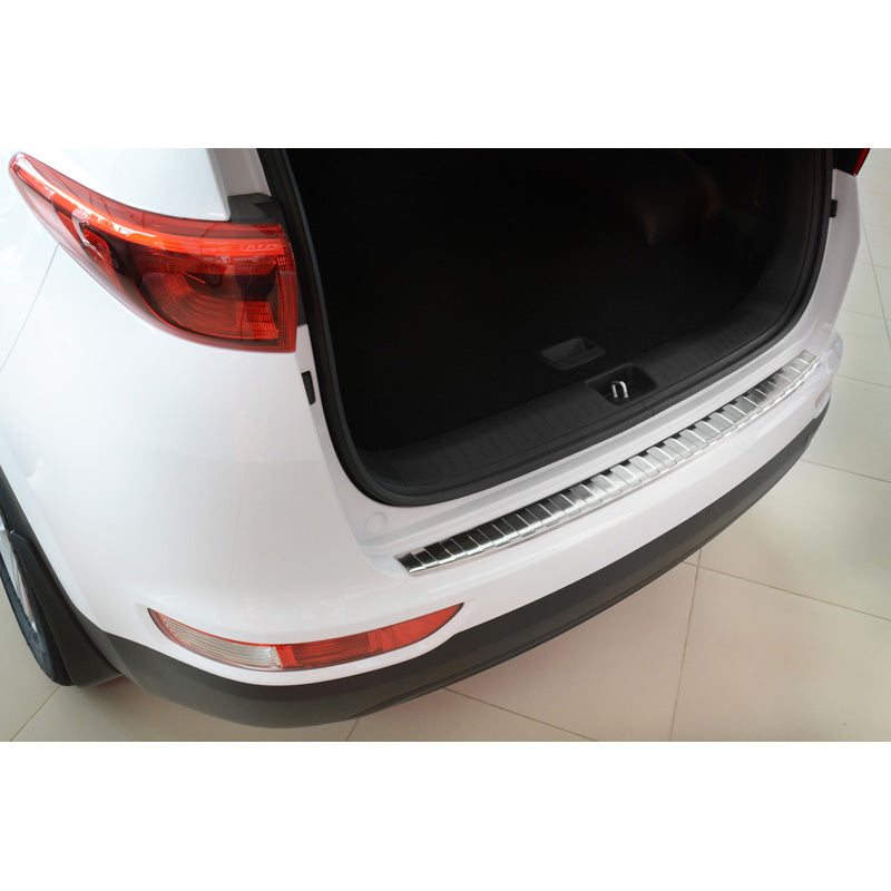 Avisa, takapuskurin suoja, ruostumatonta terästä, sopii Kia Sportage IV 2016-2018 'Ribs'