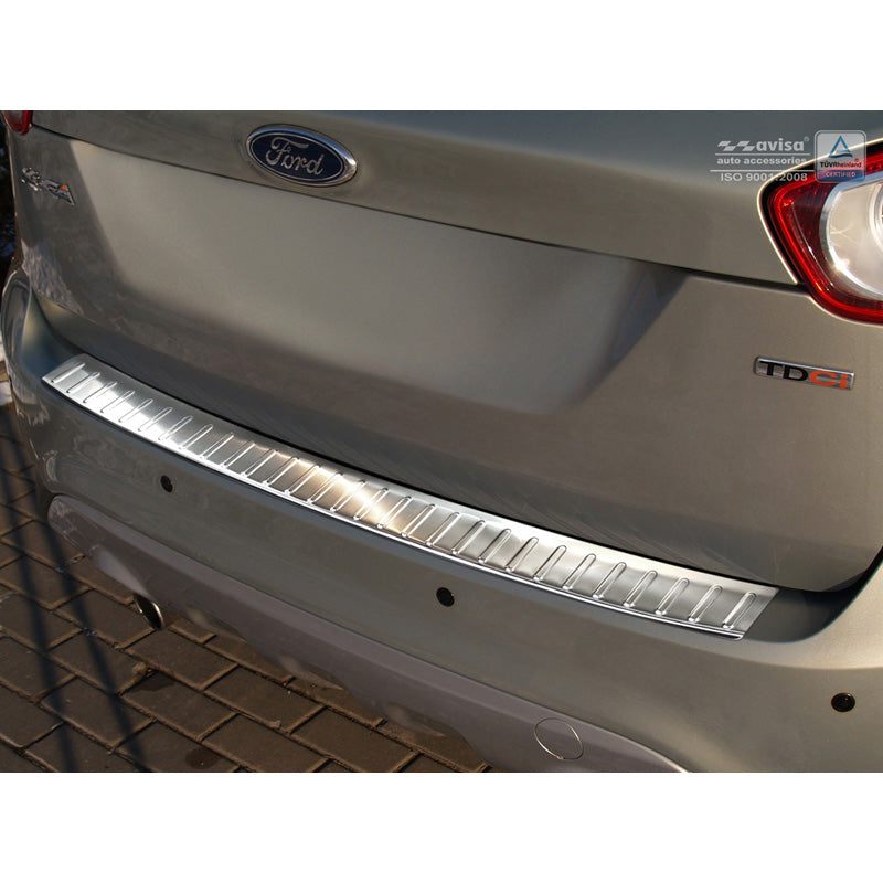 Avisa, takapuskurin suoja, ruostumatonta terästä, sopii Ford Kuga 2008-2013 'Ribs'