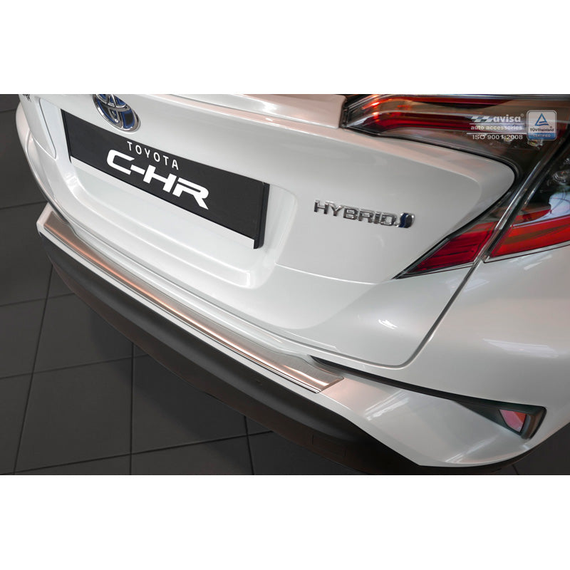 Avisa, takapuskurin suoja, ruostumatonta terästä, sopii Toyota C-HR 2016-2019 & Facelift 2019-2023