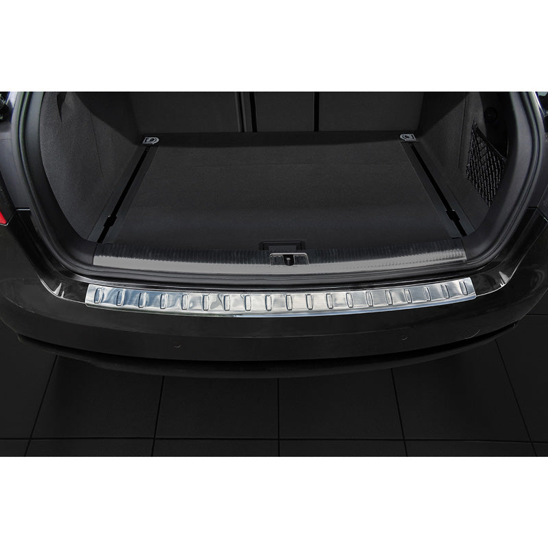 Avisa, takapuskurin suoja, ruostumatonta terästä, sopii Audi A4 B8 Avant Facelift 2012-2015 ilman Allroad 'Ribs'
