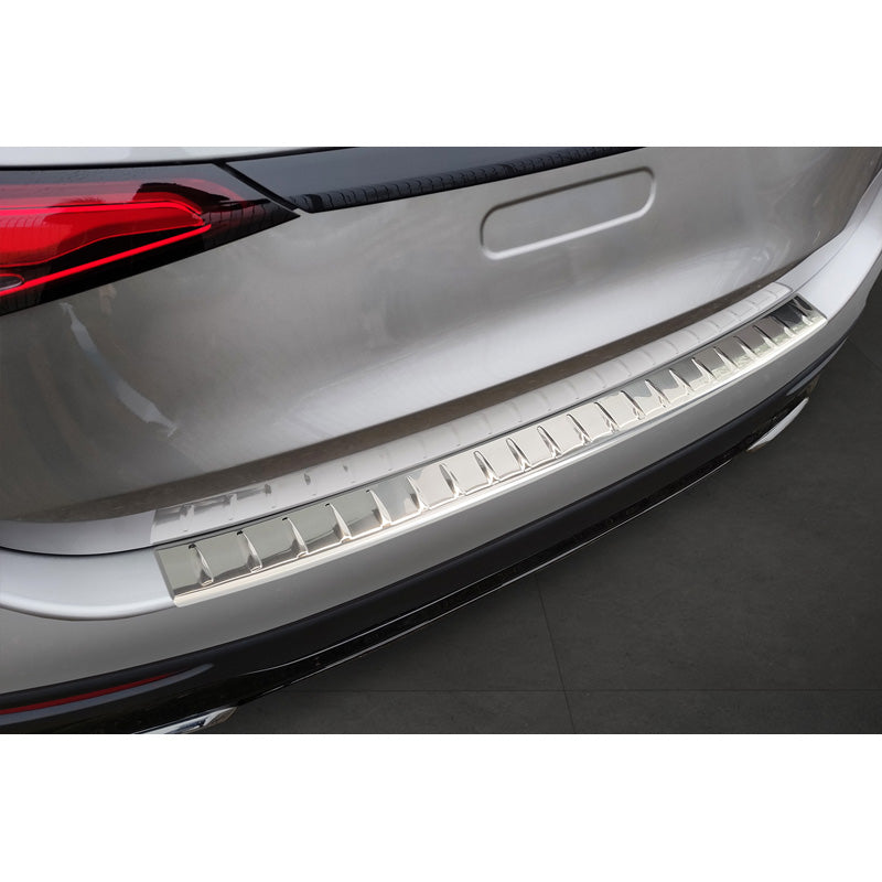Avisa, takapuskurin suoja, ruostumatonta terästä, sopii Mercedes GLC II (X254) 2022- 'Ribs'