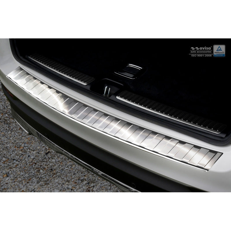 Avisa, takapuskurin suoja, ruostumatonta terästä, sopii Mercedes GLC 2015-2019 & FL 2019- 'Ribs'