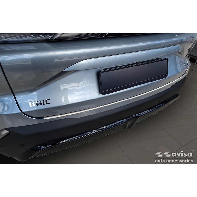 Avisa, takapuskurin suoja, ruostumaton teräs, sopii BAIC Beijing 5 (X55) II 2023-, 'Elegantti'