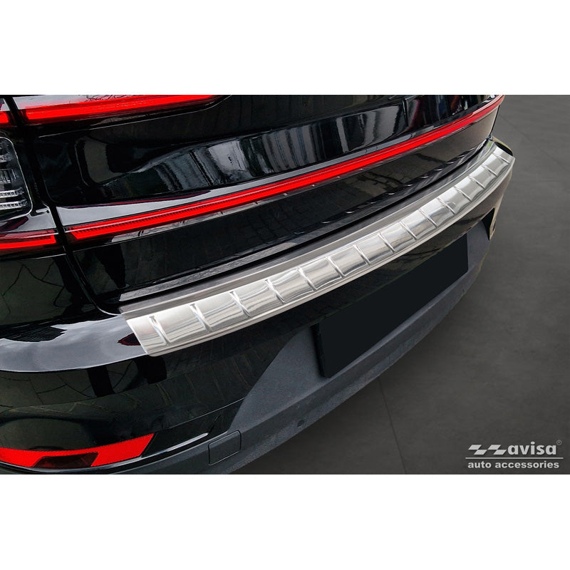 Avisa, takapuskurin suoja, ruostumatonta terästä, sopii Polestar 2 2019-2023 & Facelift 2023- 'Ribs'