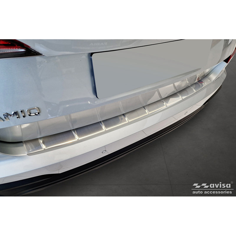 Avisa, takapuskurin suoja, ruostumatonta terästä, sopii Skoda Kamiq Facelift 2024- 'Ribs'