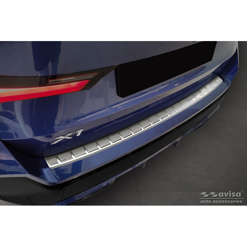 Avisa, takapuskurin suoja, ruostumatonta terästä, sopii BMW X1 U11 M-Sport 2022- 'Ribs'