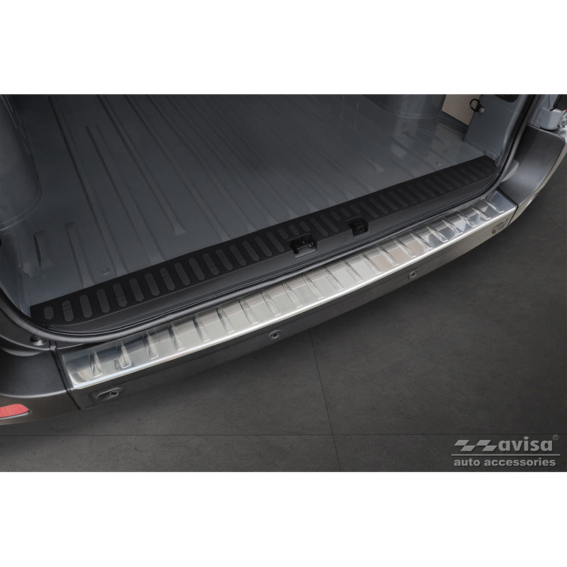 Avisa, takapuskurin suoja, ruostumaton teräs, sopii Opel Movano / Renault Master III 2010-2018 & 2018-2021 'Ribber'