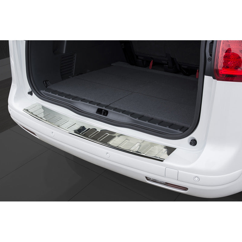 Avisa, takapuskurin suoja, ruostumaton teräs, sopii Peugeot 5008 2009-2016 'Ribs'