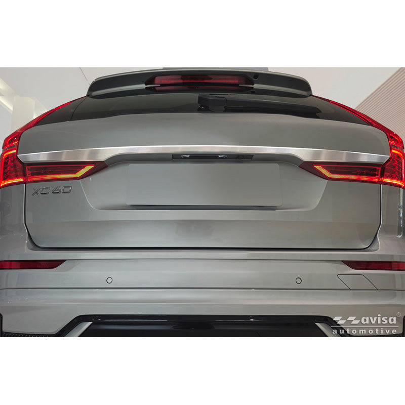 Avisa, takaluukun verhoilu, harjattu ruostumaton teräs, sopii Volvo XC60 II:een (2017-2021) & Facelift (2021-)