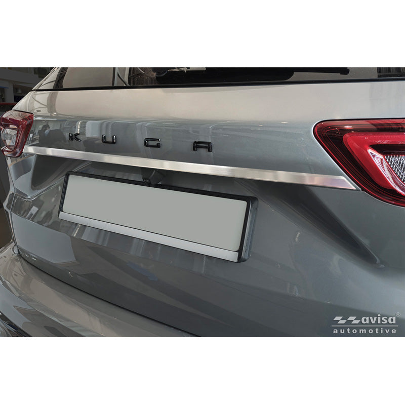 Avisa, Bakluckelist, Borstat rostfritt stål, passar till Ford Kuga III (2019-2024) & Facelift (2024-)