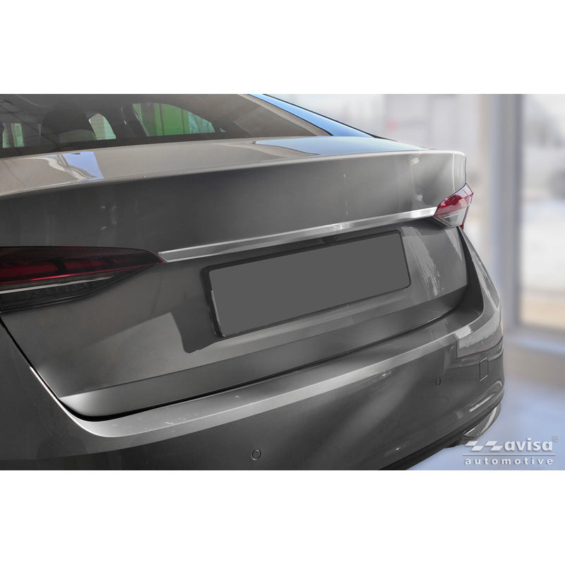 Avisa, Bakluckelist, borstat rostfritt stål, passar till Skoda Octavia IV Liftback (NX3) (2019-2024) & Facelift (2024-)