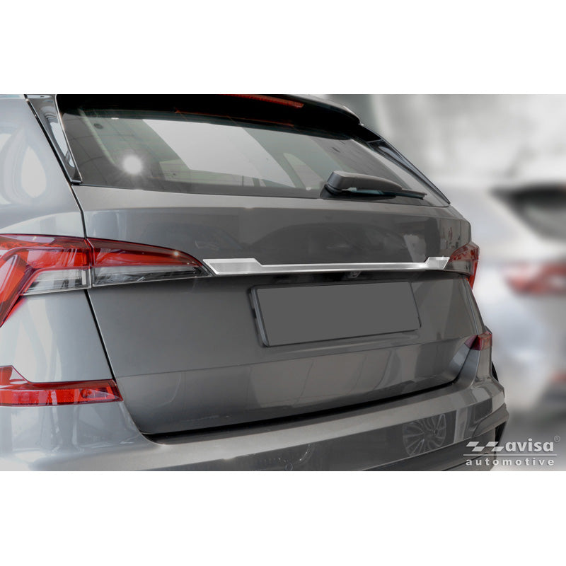 Avisa, tavaratilan luukun suoja, ruostumaton teräs, sopii Skoda Kamiq (NW4) (2019-2024) & Facelift (2024-)