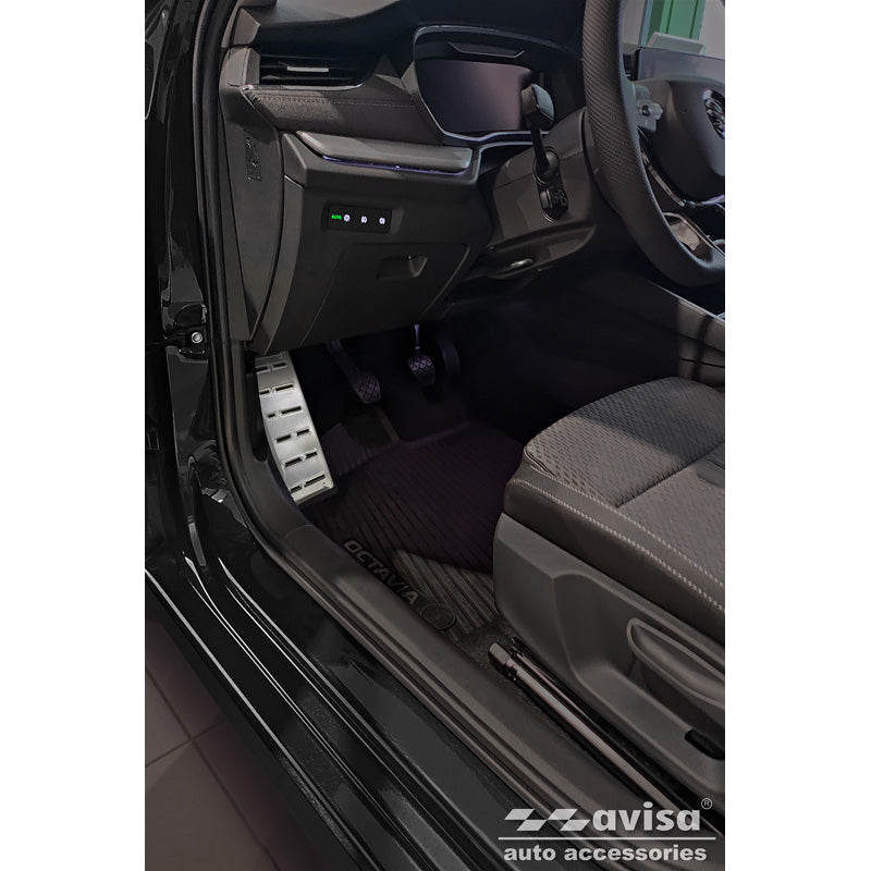 Avisa, Jalkatuki, Teräs, sopii Skoda Octavia (NX_) (Liftback & Combi) (2020-2024 & FL 2024-)