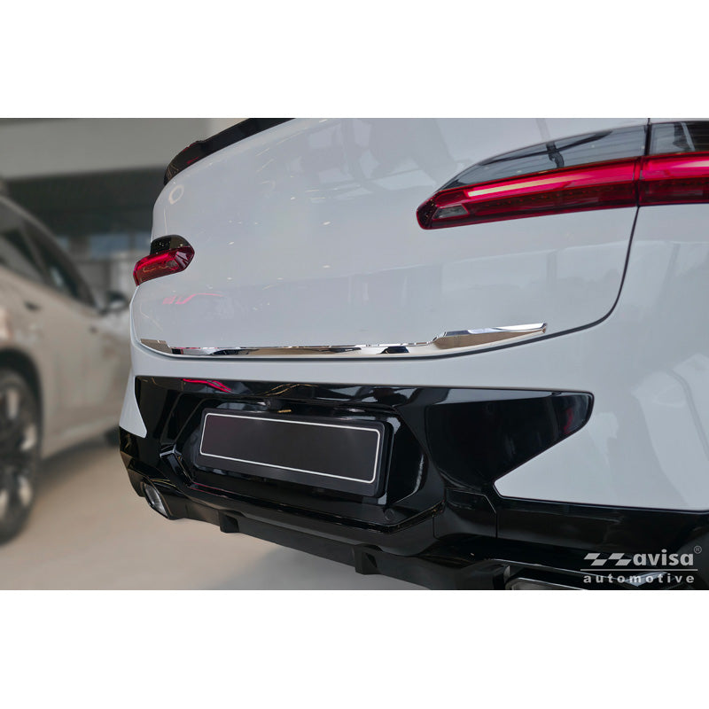 Avisa, Kromad baklucklist, rostfritt stål, passar till BMW X4 II (G02) M-Sport Facelift (2021-)