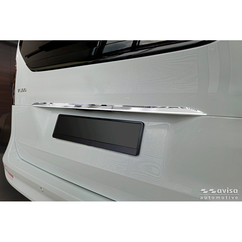 Avisa, kromattu takaluukun lista, ruostumatonta terästä, sopii Mercedes V-Klasseen (W447) (2014-2019), Facelift (2019-2024) & Facelift (2024-)