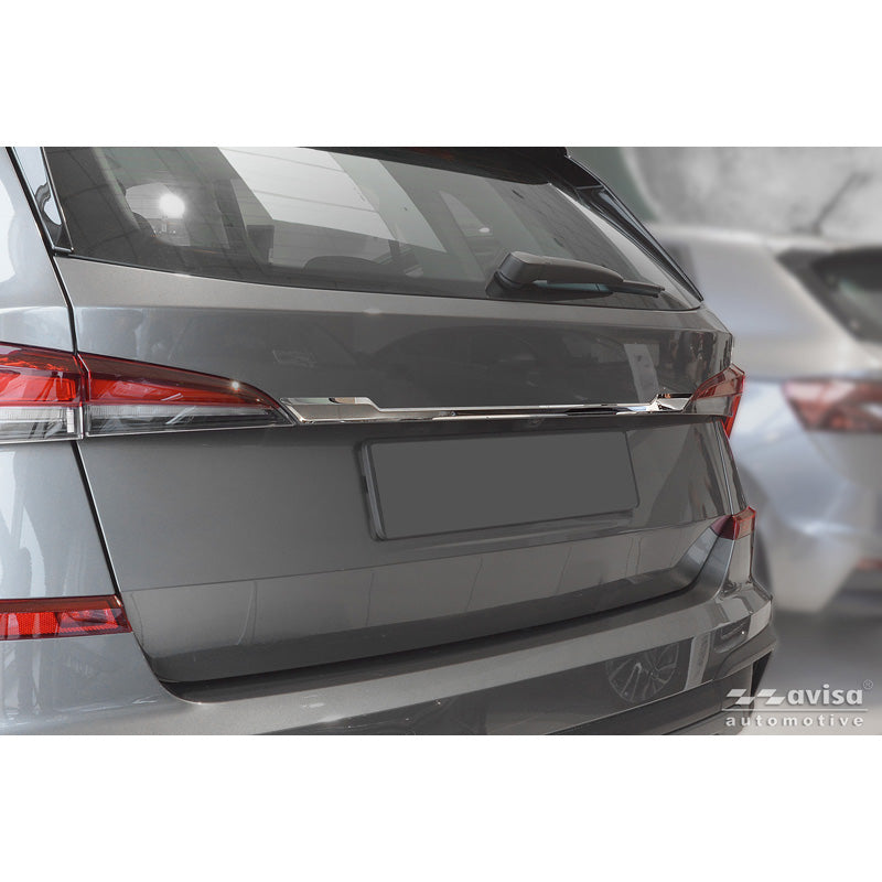Avisa, kromattu ruostumattomasta teräksestä valmistettu tavaratilan suojus, sopii Skoda Kamiqiin (NW4) (2019-2024) & Facelift (2024-)