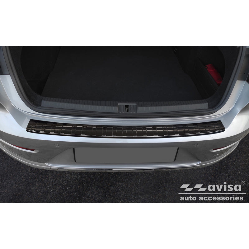 Avisa, takapuskurisuoja, musta, ruostumaton teräs, sopii Volkswagen Arteon Shooting Brake incl. eHybrid 2020- 'Ribs'