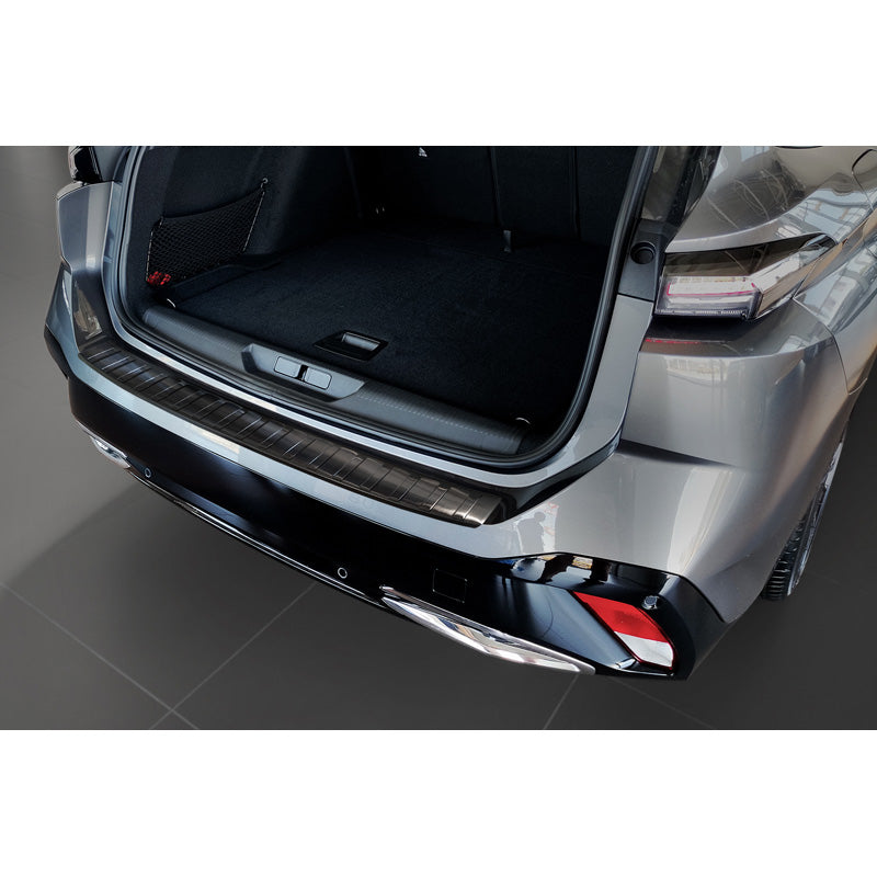 Avisa, takapuskurin suojus, musta, ruostumaton teräs, sopii Peugeot 308 II SW 2013-2017 & facelift 2017-2021 'Rivat'