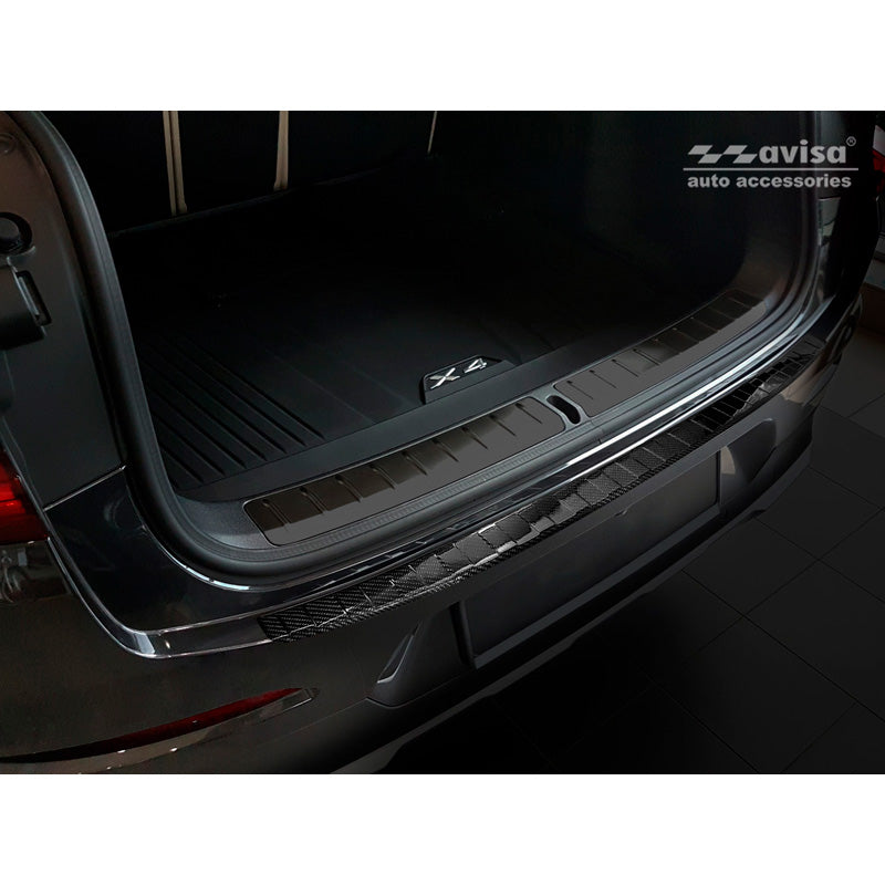 Avisa, takapuskurin suoja, 3D aitoa hiilikuitua, sopii BMW X4 (G02) 2018-