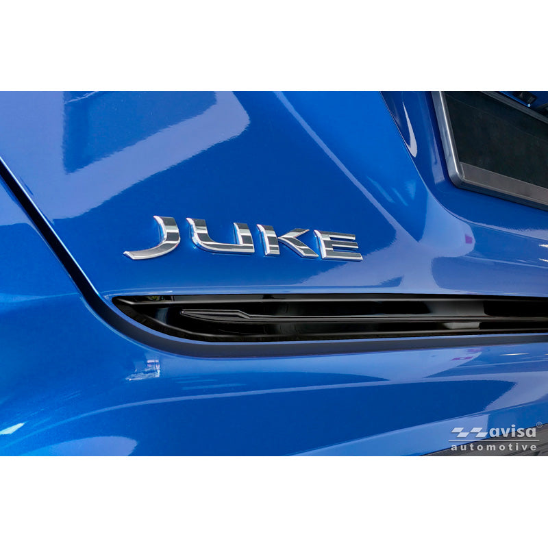 Avisa, takapuskurin suojus, musta ruostumaton teräs, sopii Nissan Juke II (F16) (2019-)