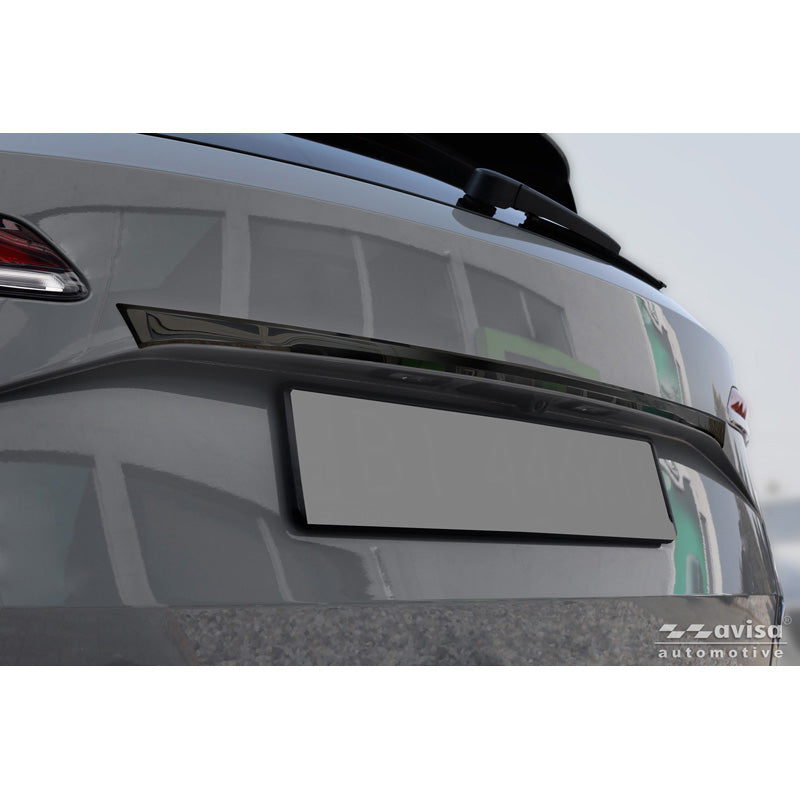 Avisa, Bakluckelist, Svart krom rostfritt stål, passar till Skoda Karoq (NU7) Facelift (2022-)