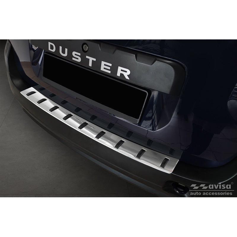 Avisa, takapuskurin suoja, ruostumaton teräs, sopii Dacia Duster 2010-2013 & Facelift 2013-2017 'STRONG EDITION'