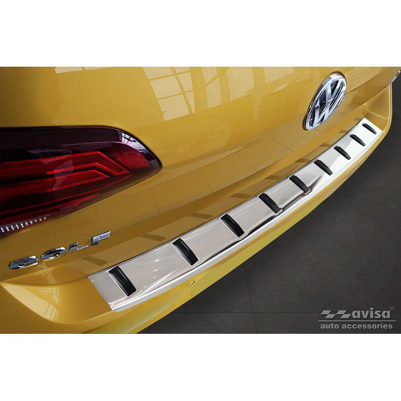 Avisa, takapuskurin suoja, ruostumaton teräs, sopii Volkswagen Golf VII HB 3/5-ovinen 2012-2017 & Facelift 2017-2019 'STRONG EDITION'