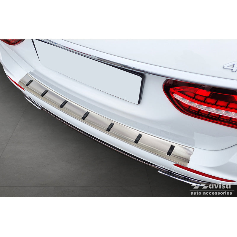 Avisa, Bakre stötfångarskydd, Rostfritt stål, Passar till Mercedes E-Class Estate S213 (2016-2023), 'Strong Edition'